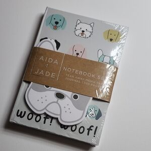 Aida + Jade Dog-Themed Notebook Set